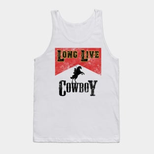 Long Live Cowboy Rodeo Tank Top